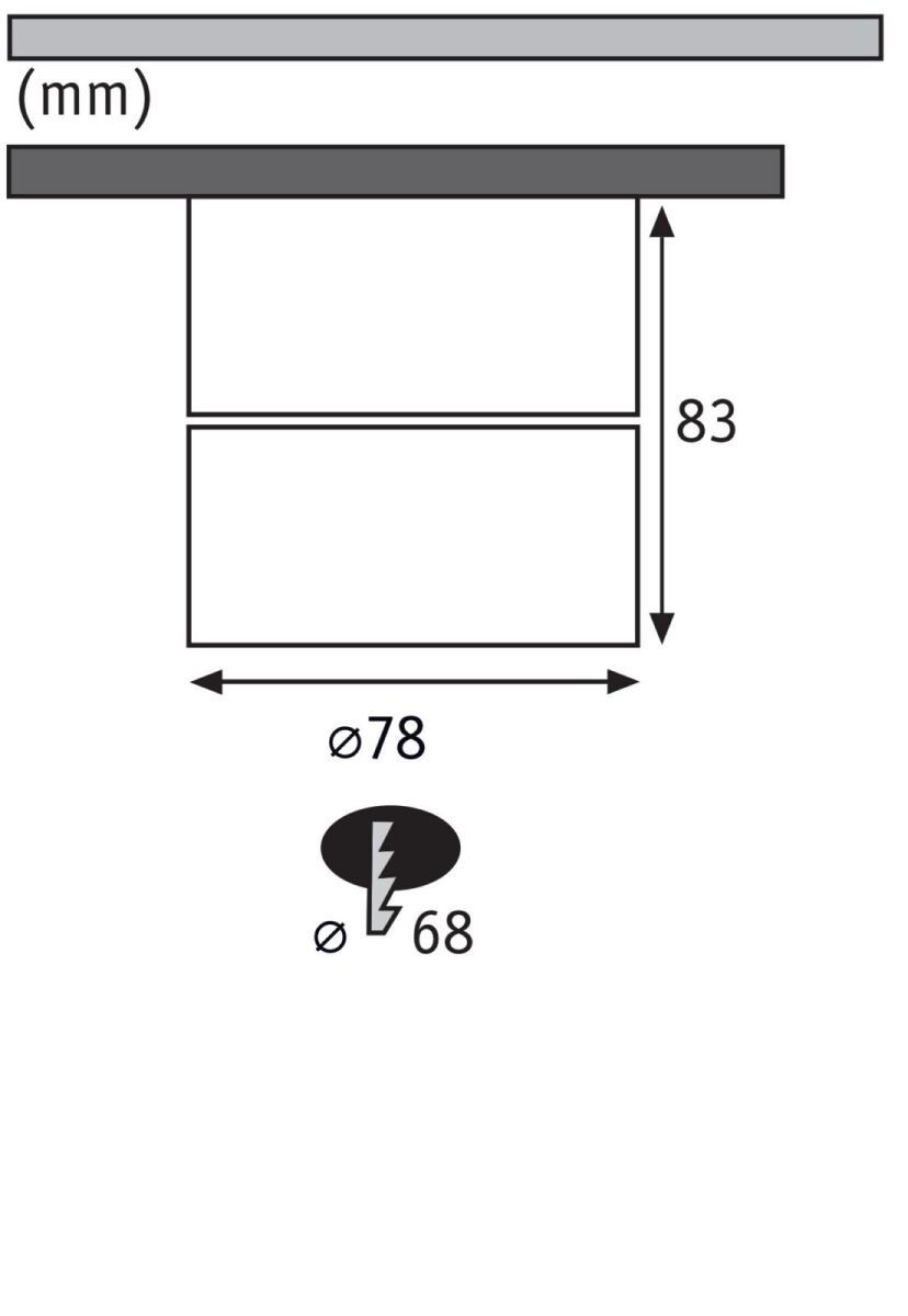 LED-Deckenleuchte 933.73