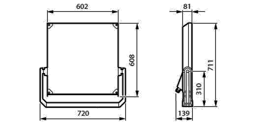 LED-Außenstrahler BVP657 LED #79626300