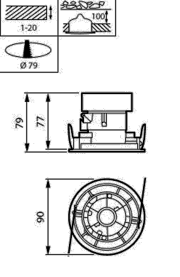 LED-Strahler RS320B 7S/ #59067000