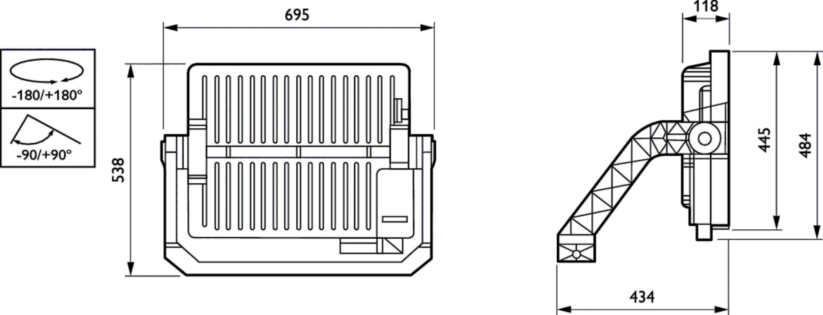 LED-Scheinwerfer BVP5181720 #55318700