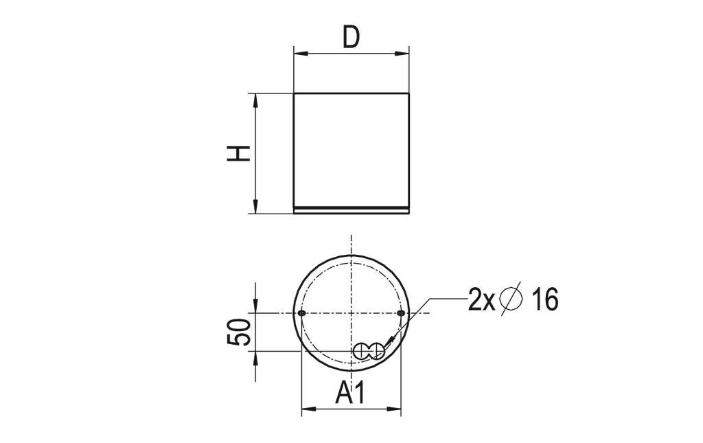 LED-Downlight ADLR 150/1100-830 W