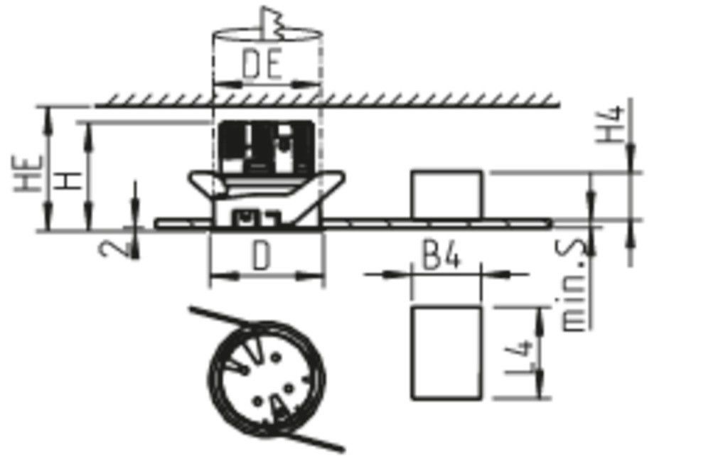 LED-Downlight ALBA R68E N #0322104