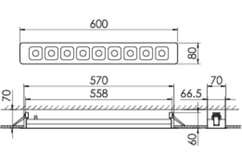 LED-Downlight MIREFA #SPG0330331AQ
