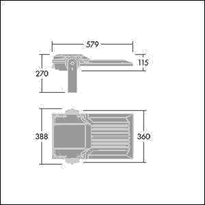 LED-Fluter AFP2M96L70740A4CL2GY