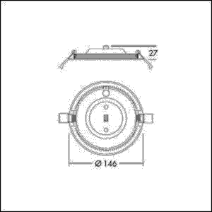 LED-Slimdownlight ZOE VARIOF #96637118
