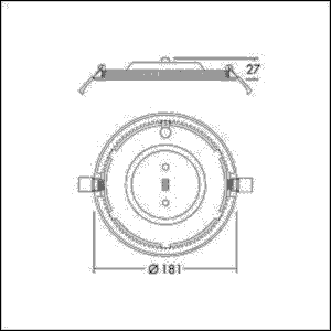 LED-Slimdownlight ZOE VARIOF #96637119