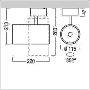 LED-Anbaustrahler V2-SFL4100 #62925678