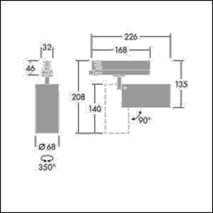 LED-Strahler TONICS2800 #96638013