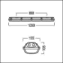 LED-Feuchtraumleuchte EXTONA M #42190086