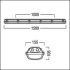 LED-Feuchtraumleuchte EXTONAL3400-840MBEVG