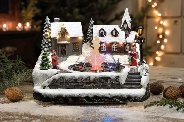 LED-Dorf mit Brunnen 524697 LED-Dorf mit Brunnen 524697