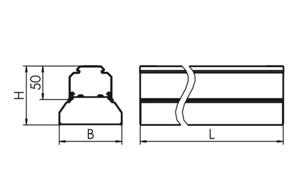 LED-Geräteträger VL1GW1500RF #1522581