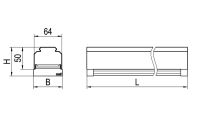LED-Geräteträger 5pol. VLGFL1501 #1551334SI