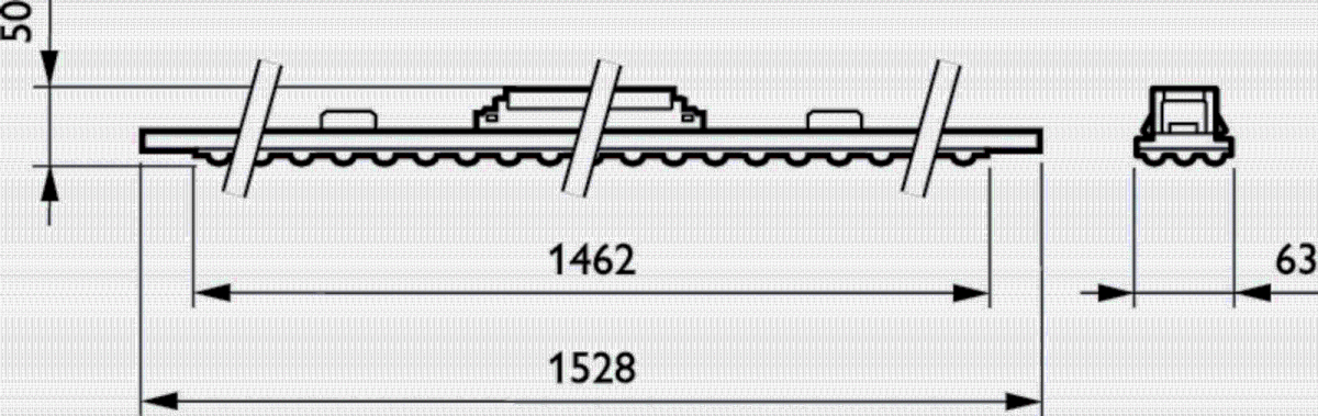 LED-Lichtträger 4MX400 #66256299
