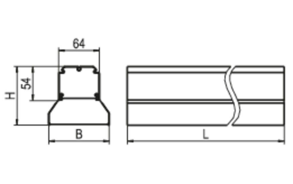 LED-Geräteträger 5pol. VL2P-ML #2550012SI
