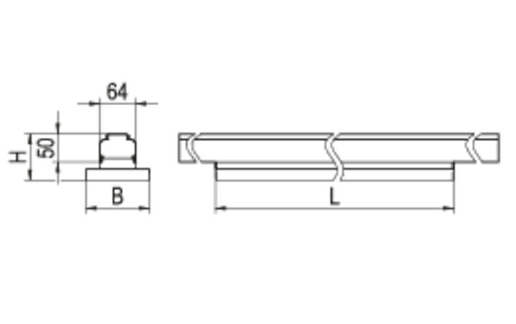 LED-Geräteträger 7pol. V-LENSES- #1532558SI