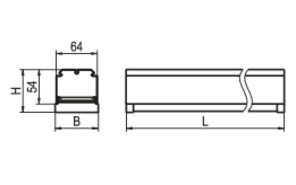 LED-Geräteträger 7pol. VL2S-MRM #2560008SW