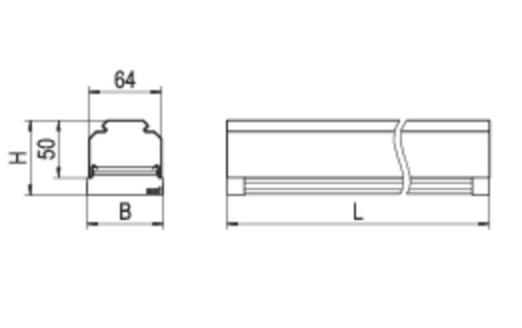 LED-Geräteträger 7pol. VLGFP2001-7 #1561406