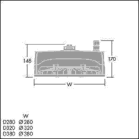 LED-Industrieleuchte HIPAK G4 L #96636211
