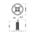 LED-Hallenleuchte 3403 L380T 840