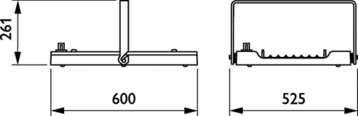 LED-Hallenstrahler BY481P LED #40758200