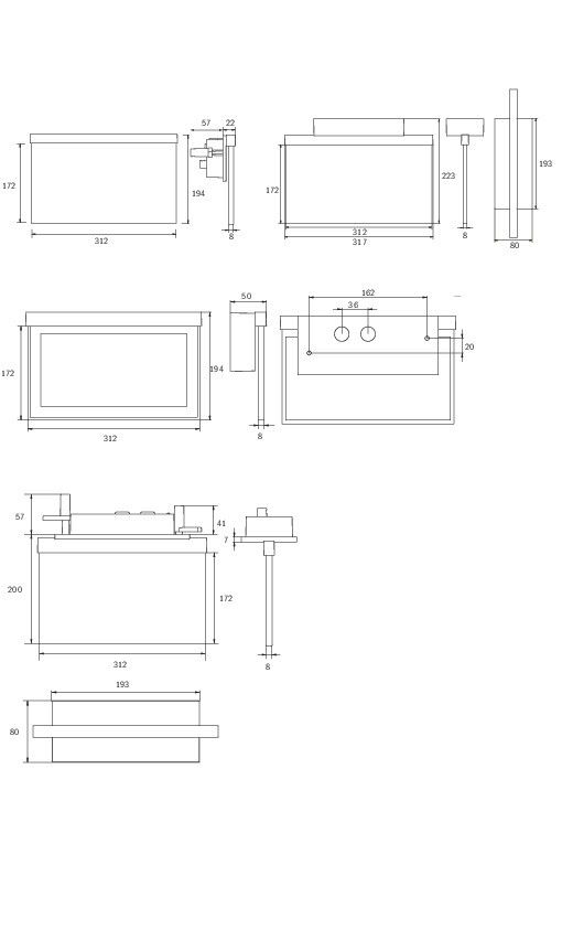 LED-Rettungszeichenleuchte AXR001SC