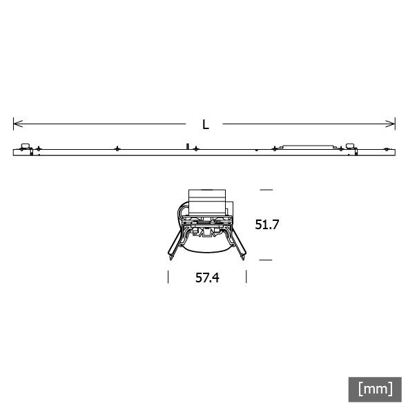 LED-Lichteinsatz LK-L070108300705U19D