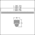LED-Anbauleuchte POPPACK #96634321