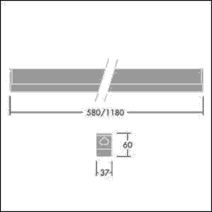 LED-Anbau-/Hängeleuchte EQUAMINI #96630774