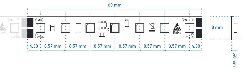 LED Streifen 5,04m 50415615