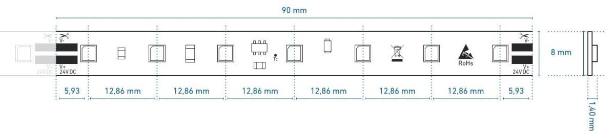 LED Streifen 5,04m 50415915