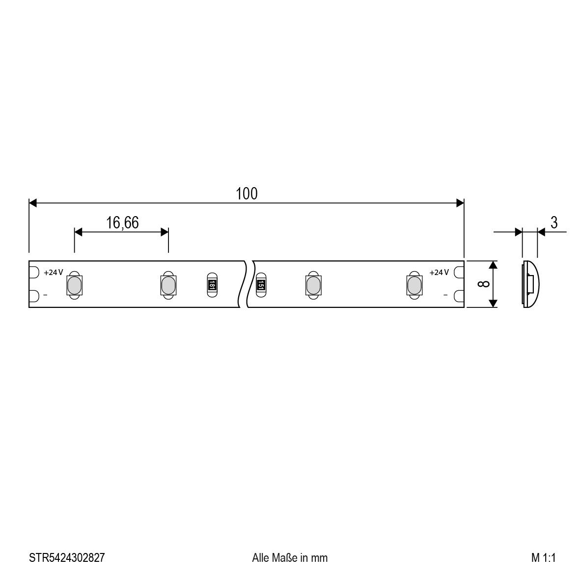 LED-Strip 24V STR5424302827