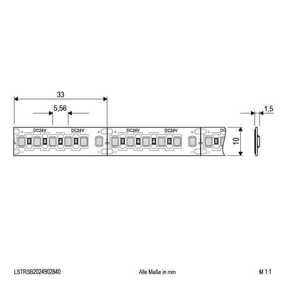 LED-Strip LSTRSB2024902840