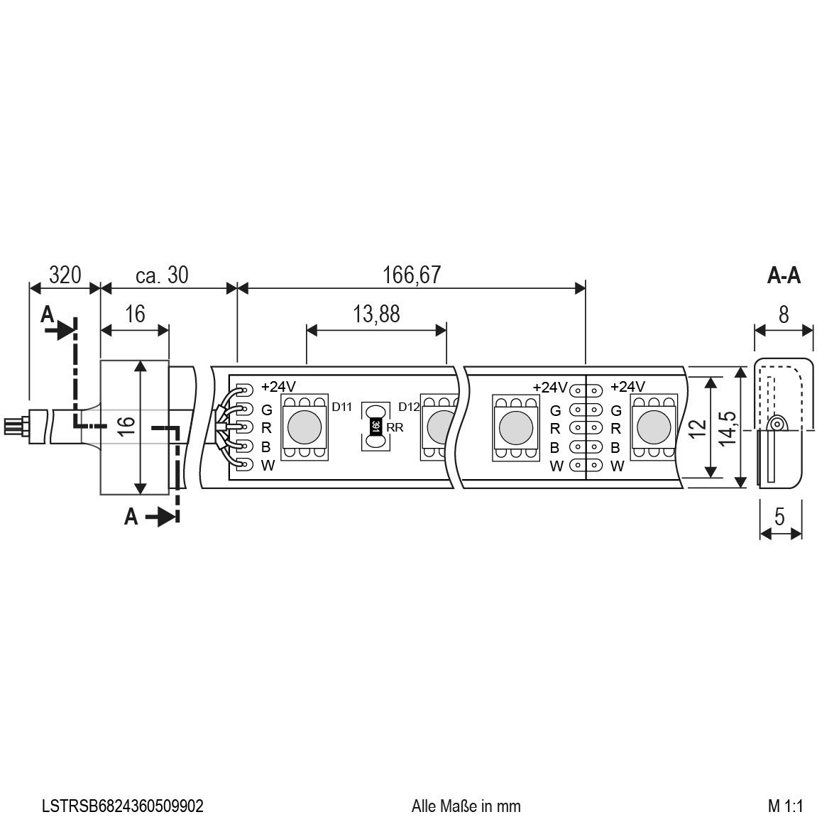 LED-Strip LSTRSB6824360509902