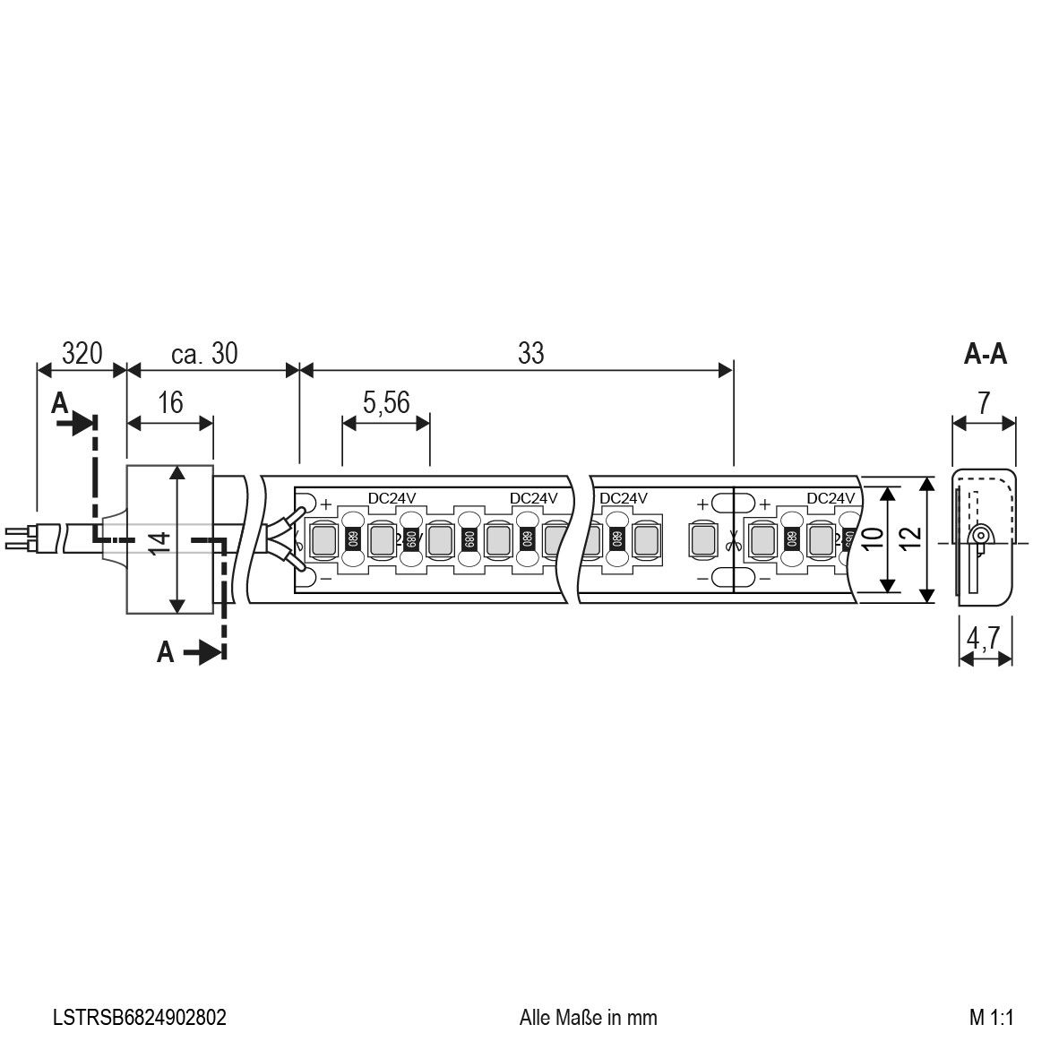 LED-Strip LSTRSB6824902802
