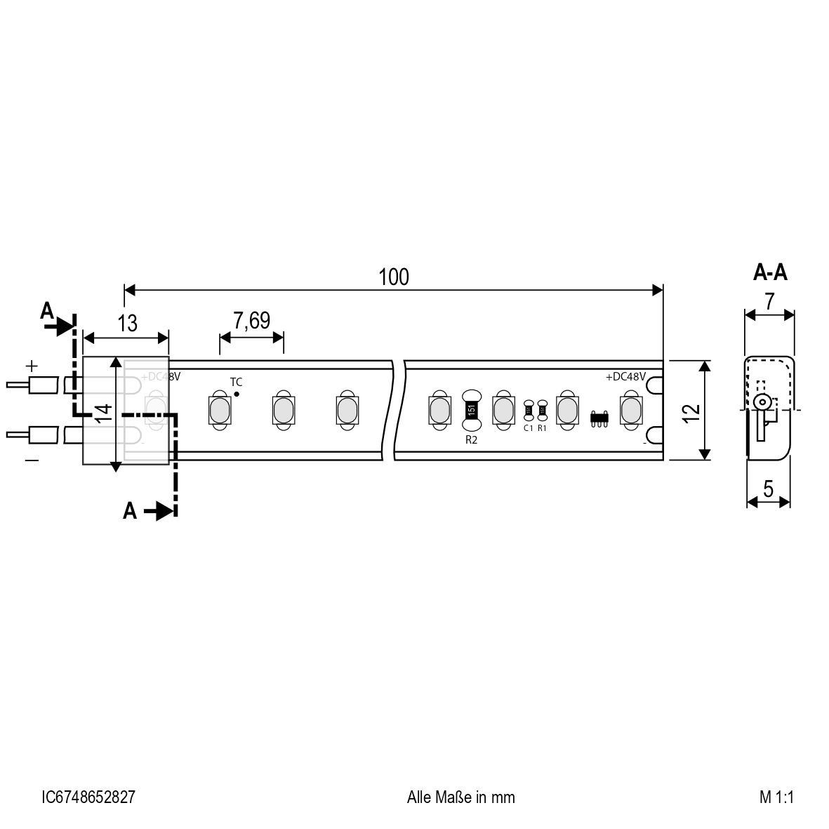 LED-Stripe IP67 5m IC6748652827