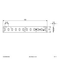 LED-Stripe IP20 5m IC2048802802
