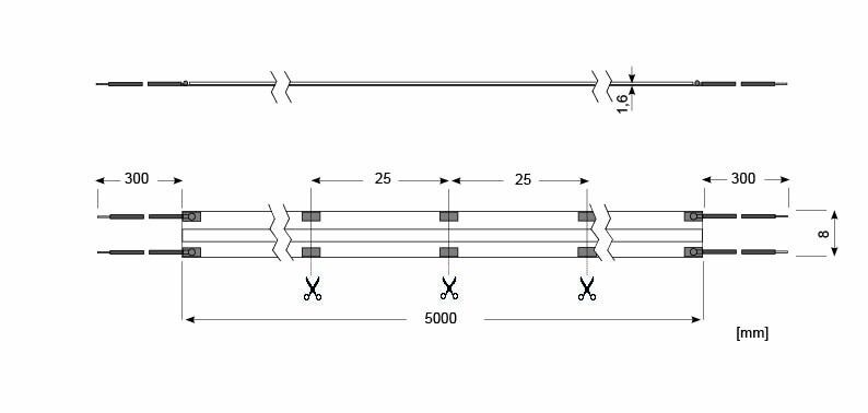 LED Stripe 24V RSTA3855