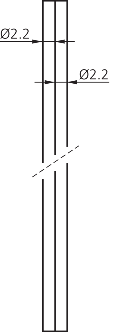 Kunststoff-Lichtleiter WRBK-2