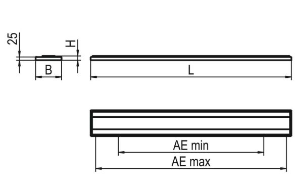 LED-Pendelleuchte F-LINE-PDI1 #0637883