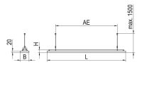 LED-Pendelleuchte LENSES-PD #0637807