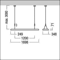 LED-Pendelleuchte TRAMAO S #42189387