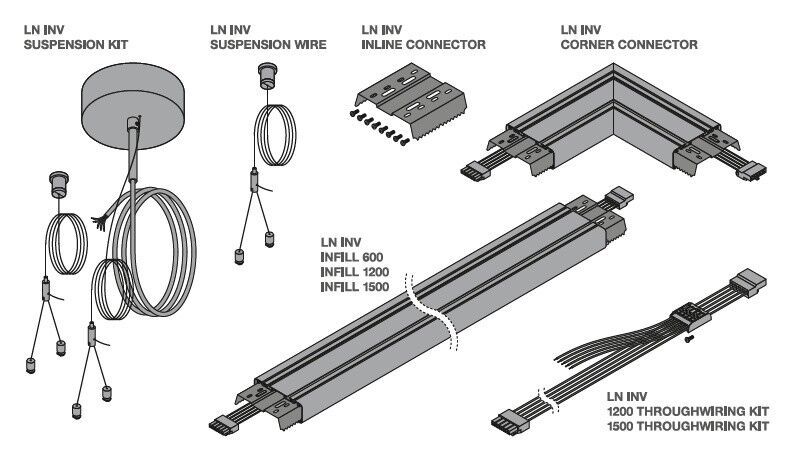 LED-Pendelleuchte LN INV#4099854296987