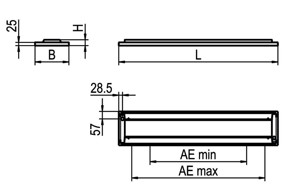 LED-Pendelleuchte F-LINE-PDI1 #0637868