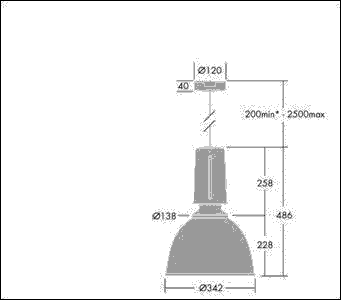 LED-Pendelleuchte GLAC2L LED #96635216