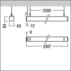 LED-Pendelleuchte LINCOR DI #42950893