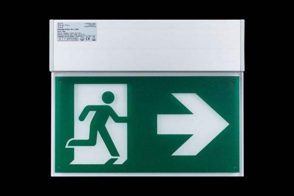 Rettungszeichenleuchte Aluwalk L CBS Rettungszeichenleuchte Aluwalk L CBS