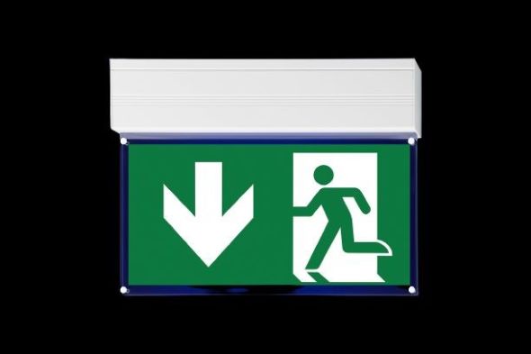 Rettungszeichenleuchte Profiler L CBS W Rettungszeichenleuchte Profiler L CBS W