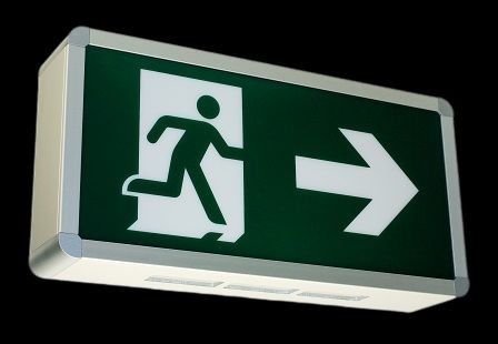 Rettungszeichenleuchte Timeless L DLI 3H Rettungszeichenleuchte Timeless L DLI 3H