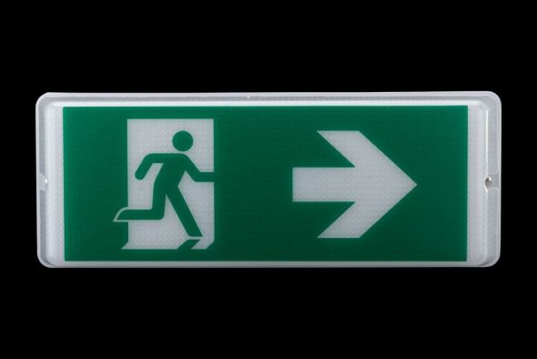 SI-/Rettungszeichenleuchte Sixtysix M DLI 8H SI-/Rettungszeichenleuchte Sixtysix M DLI 8H